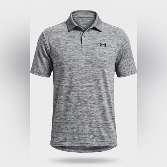 Under Armour Other - Under Armour Performance Polo | Heather Grey Athletic Golf Shirt XL